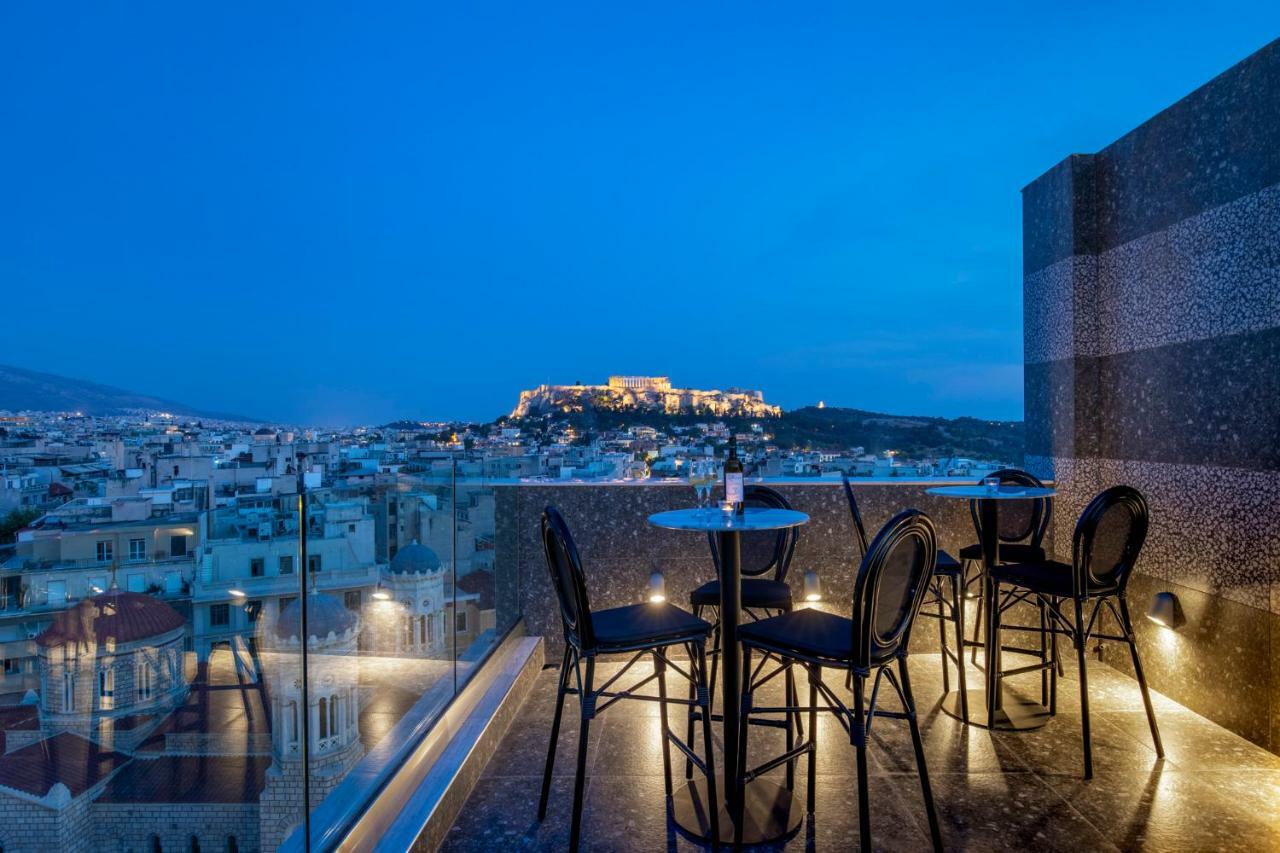 The Pinnacle Athènes Extérieur photo View from the rooftop